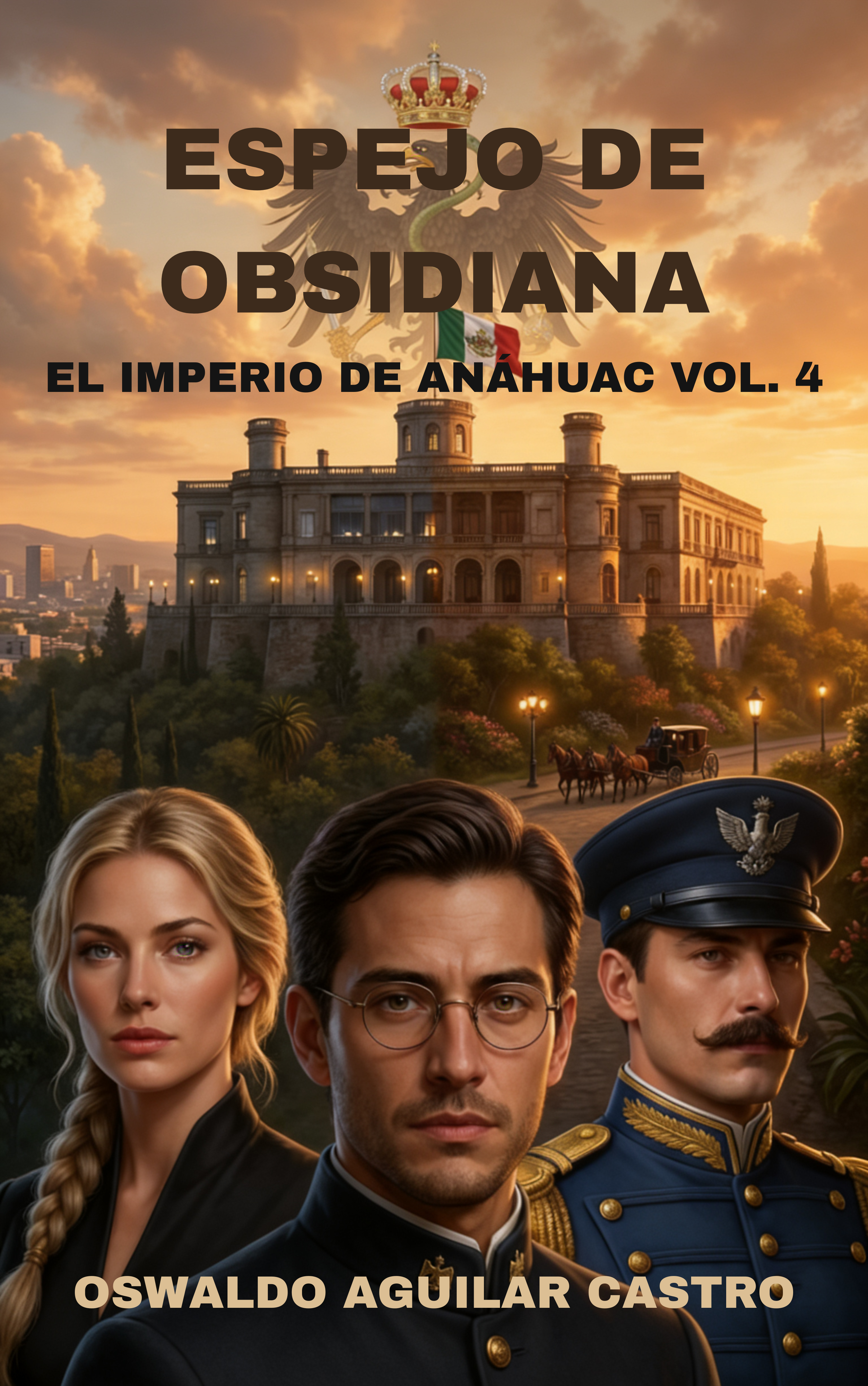 Portada de Espejo de Obsidiana